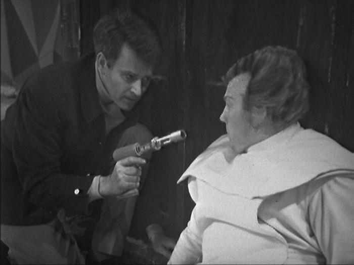 015 Space Museum Doctor Who Ian badass gunpoint