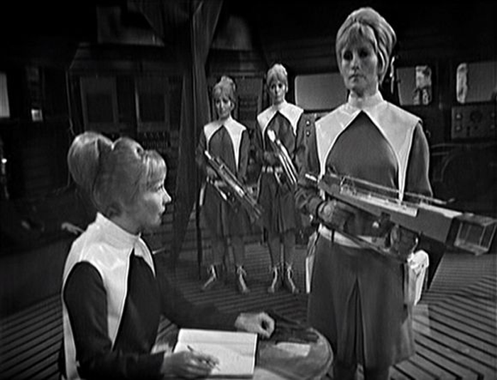 Doctor Who Galaxy 4 Drahvin paperwork