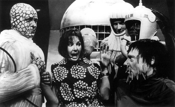 Verity Lambert evidently not a fan of Mr Booger Face.