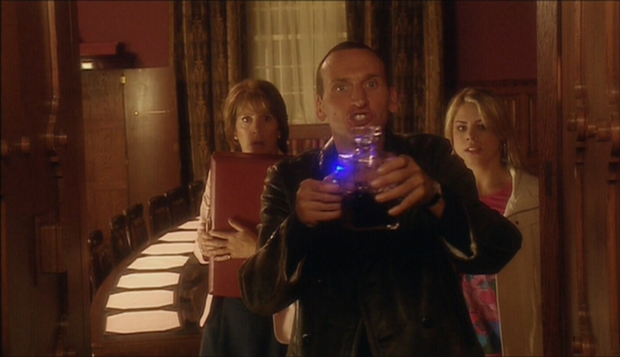 Again, observe their positions and expressions. Doc here about to unleash something very hot. (compare with previous pic)