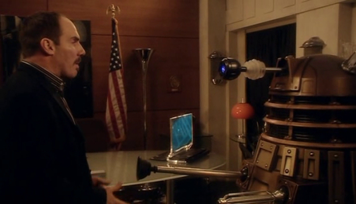 Van Statten and Dalek #347