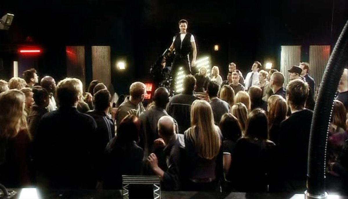 Jack strikes Cheesy Action pose #2