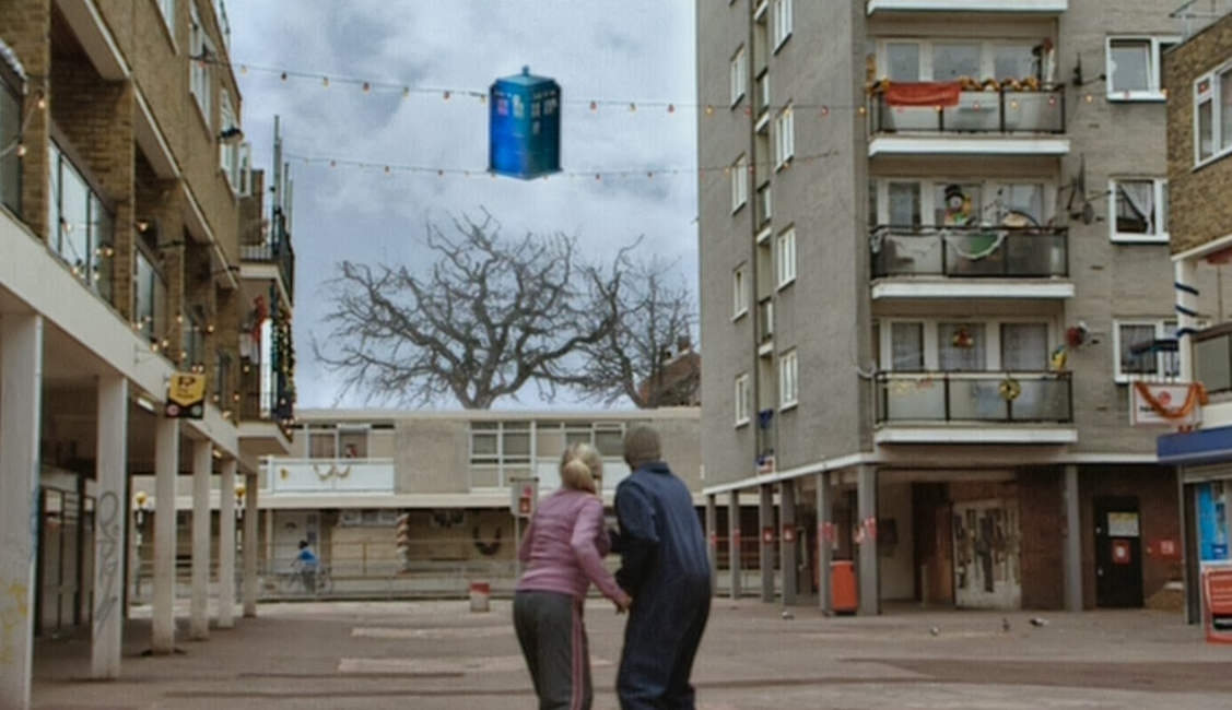 Pretty dodgy landing, Doc. Luckily, no one seems to care.