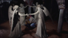 blink-tennant-sally-sparrow-and-lawrence-nightingale-surrounded-by-weeping-angels-tennant-doctor-who-back-when