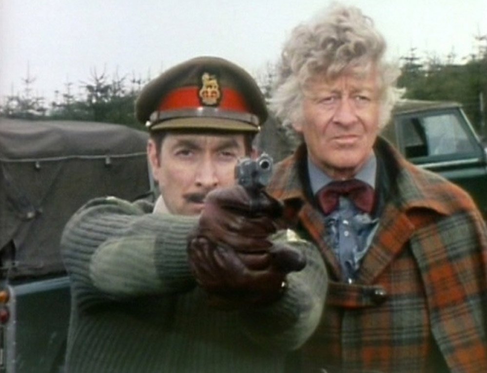 brigadier-alistair-gordon-lethbridge-stewart-and-pertwee-third-doc-the-green-death-doctor-who-back-when