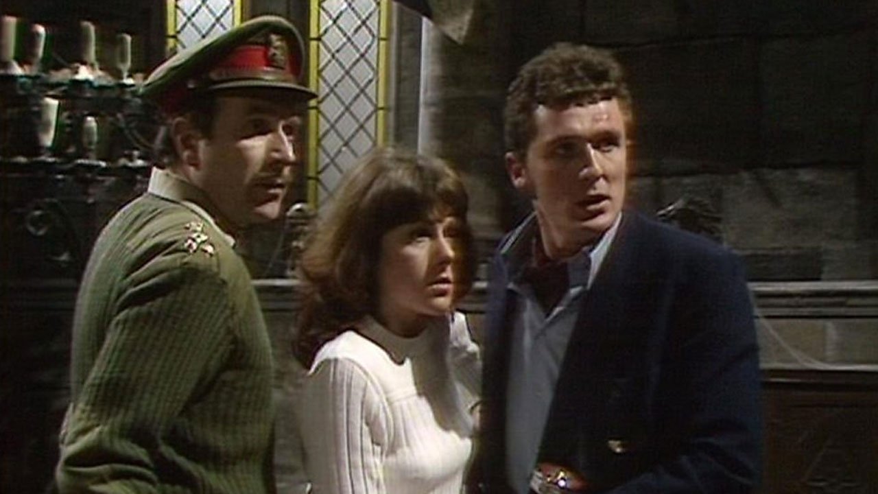 brigadier-alistair-gordon-lethbridge-stewart-with-sarah-jane-smith-and-harry-sullivan-terror-of-the-zygons-doctor-who-back-when