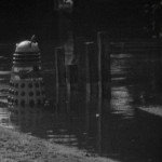 White Dalek appears out of water