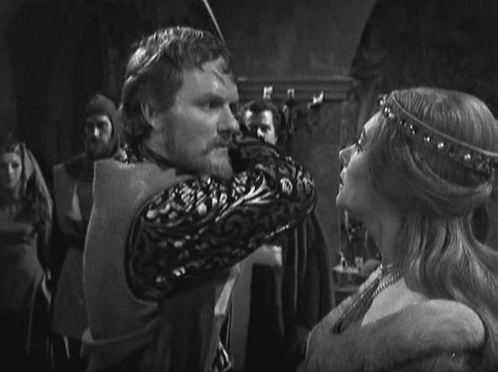 King Richard about to slap Joanna