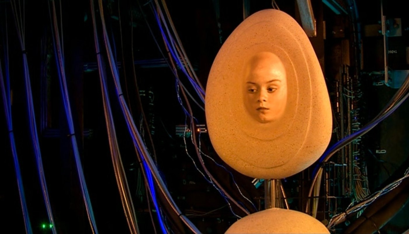 cal's-face-on-a-courtesy-unit-forest-of-the-dead-doctor-who-back-when