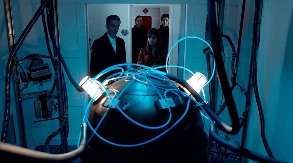 capaldi-twelve-and-clara-are-introduced-to-rusty-into-the-dalek-doctor-who-back-when