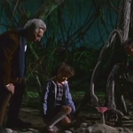 Doctor Who and the Daleks Peter Cushing flower