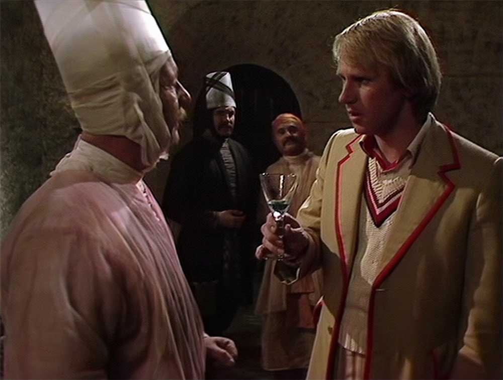 davison-five-receives-medicine-from-local-doc-castrovalva-doctor-who-back-when