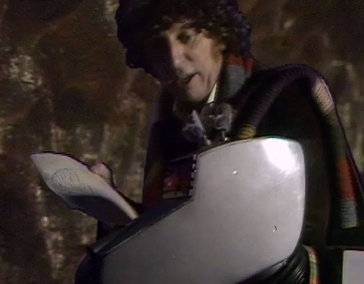 green-screen-tom-baker-four-and-k9-underworld-doctor-who-back-when