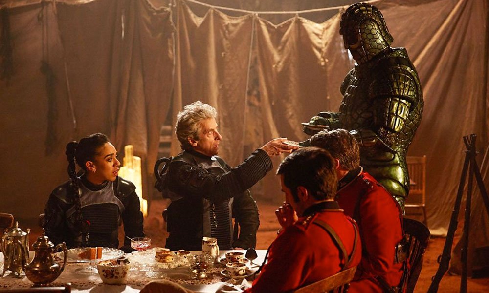 ice-warrior-friday-serves-tea-empress-of-mars-doctor-who-back-when