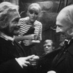 doctor fixes longfoot's finger while polly and ben watch