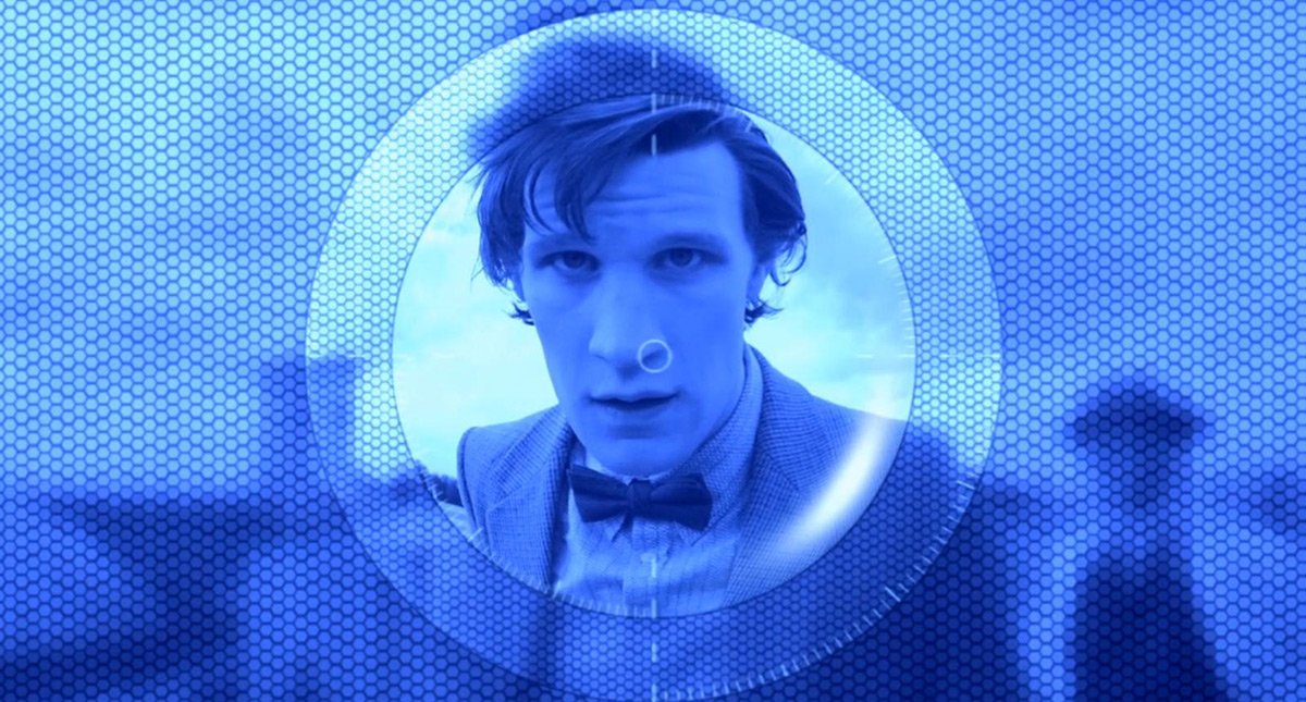 matt-smith-eleven-in-dalek-vision-victory-of-the-daleks-doctor-who-back-when