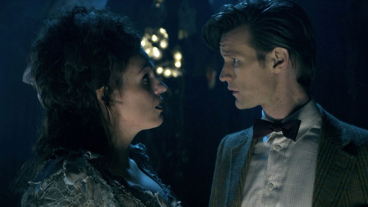 matt-smith-eleven-with-tardis-idris-the-doctors-wife-dr-who-back-when