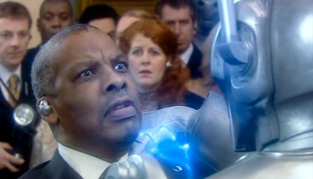 n019 doctor who drwho rise of the cybermen cyberman kills president