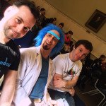 Ponken Roarmeister Drewbackwhen WhoBackWhen Who Back When Doctor Who podcast at OxCon 2016 Oxford Comic Con