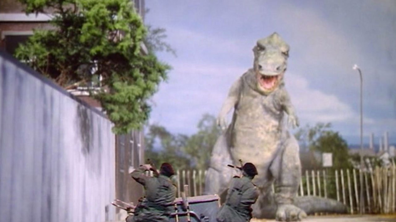 screw-you-t-rex-get-off-my-lawn-invasion-of-the-dinosaurs-doctor-who-back-when