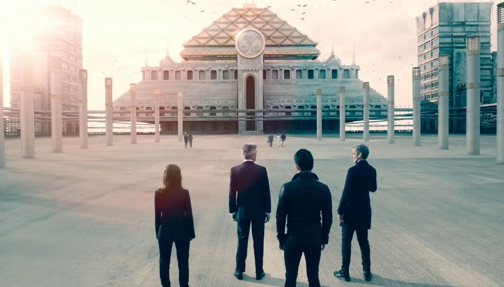 the-gang-arrive-at-the-bank-of-karabraxos-time-heist-doctor-who-back-when