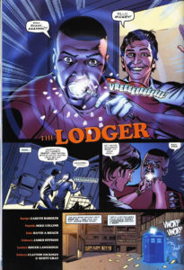 Doctor Who comic strip The Lodger by Gareth Roberts, page 2