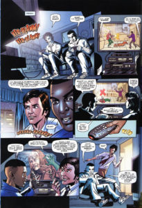 Doctor Who comic strip The Lodger by Gareth Roberts, page 3