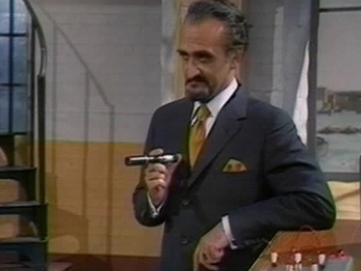 the-master-threatens-the-doc-with-his-laser-pen-terror-of-the-autons-doctor-who-back-when