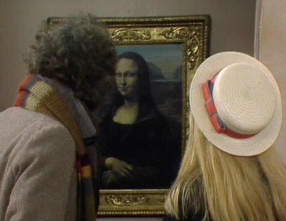 tom-baker-four-romana-2-mona-lisa-louvre-city-of-death-doctor-who-back-when