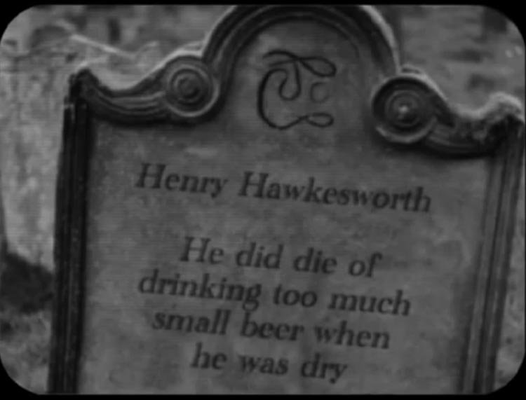 tomb epitath henry hawkesworth doctor who whobackwhen the smugglers