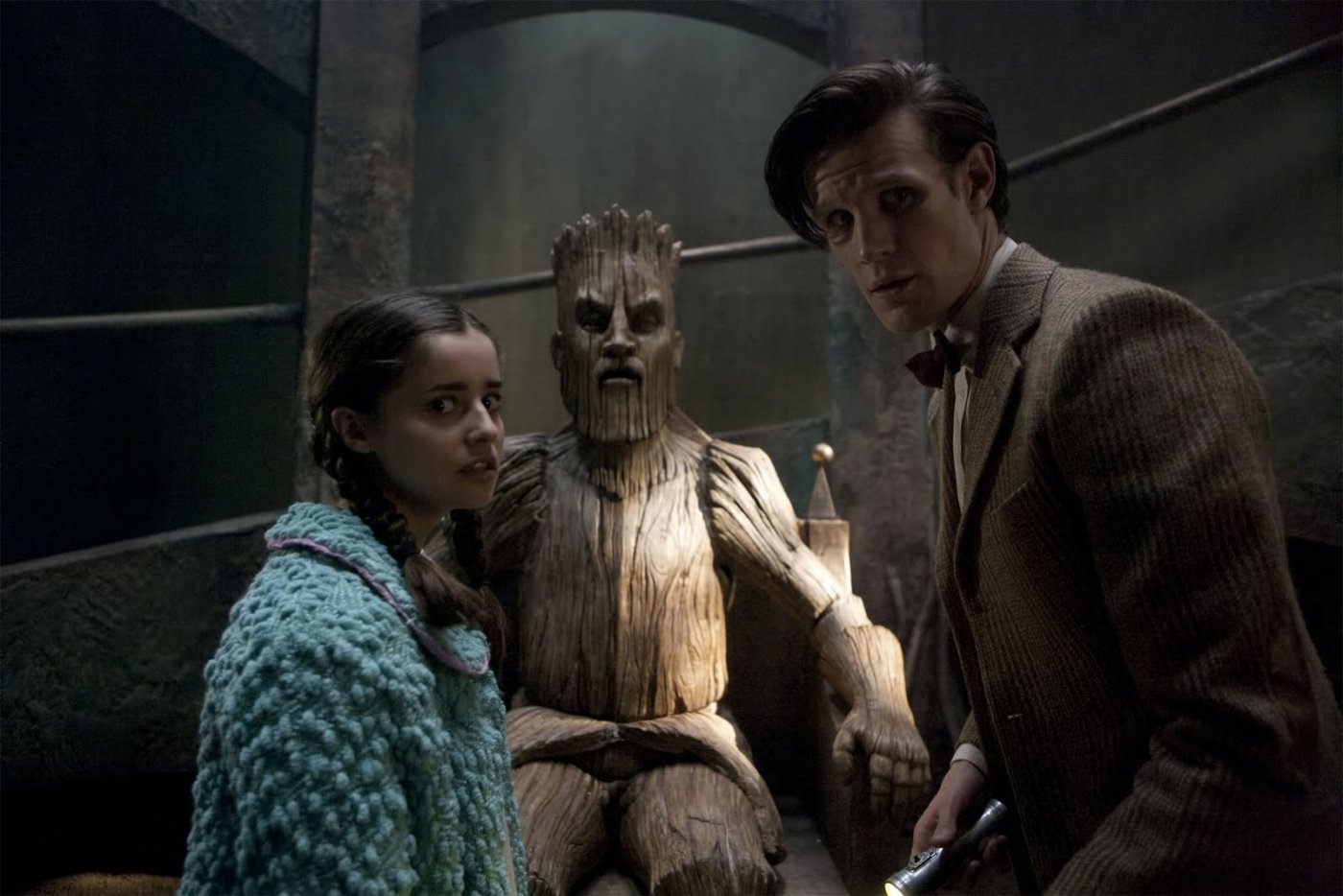 tree-lily-and-matt-smith-eleven-2-the-doctor-the-widow-and-the-wardrobe-dr-who-back-when