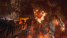 water-pistol-vs-pyrovyle-giant-lava-monster-fires-of-pompeii-doctor-who-back-when